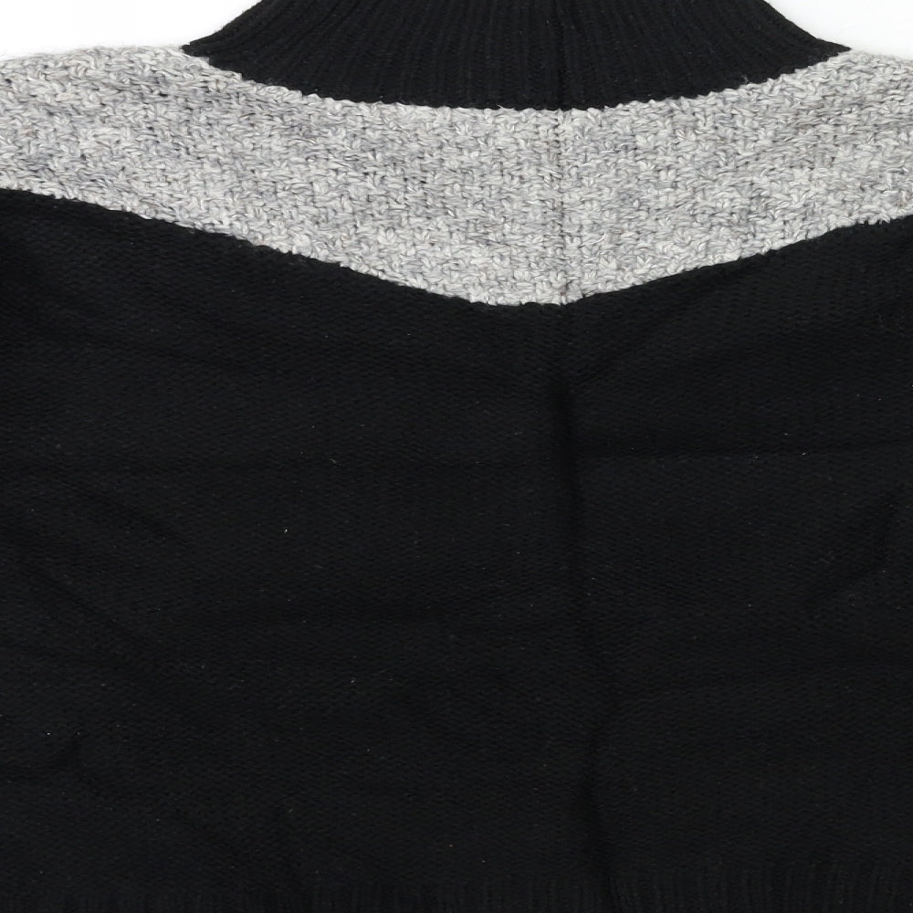 Marks and Spencer Womens Black Knit Pullover Jumper Size L
