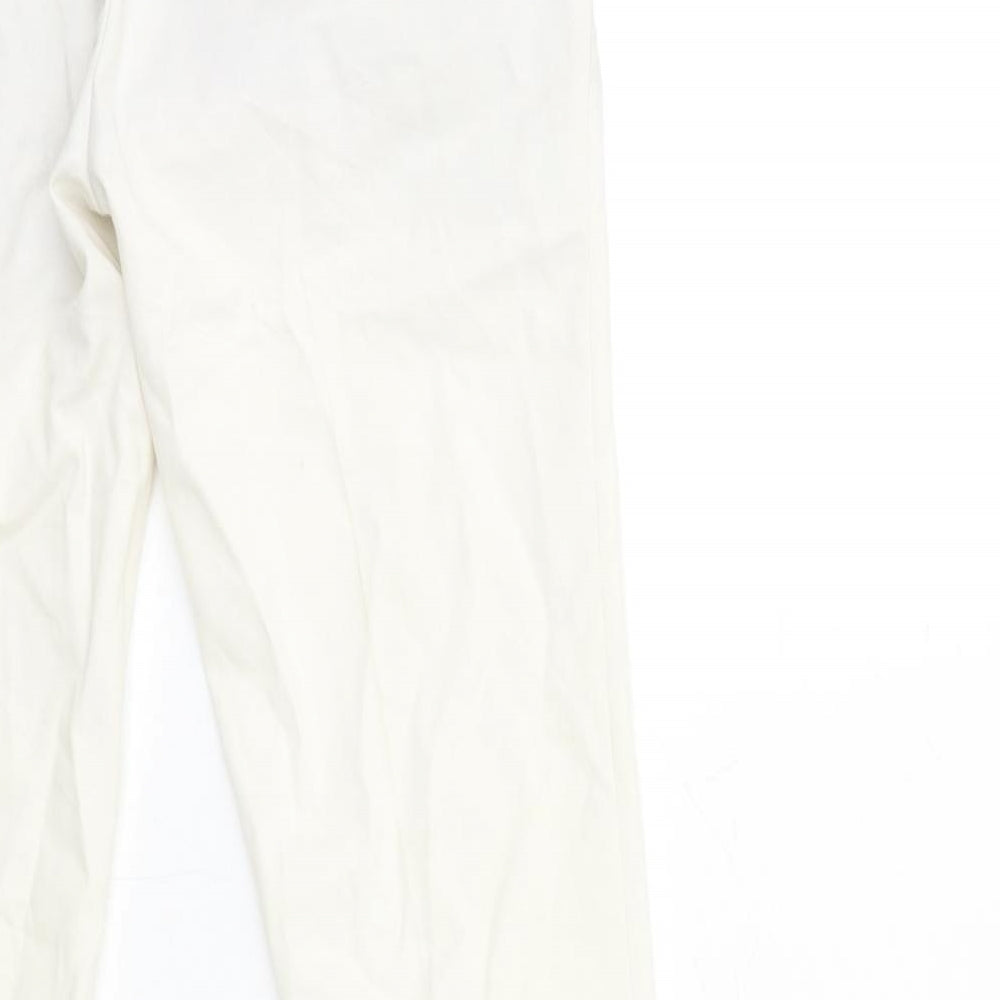 ASOS Womens White Trousers Size 32 in L30 in