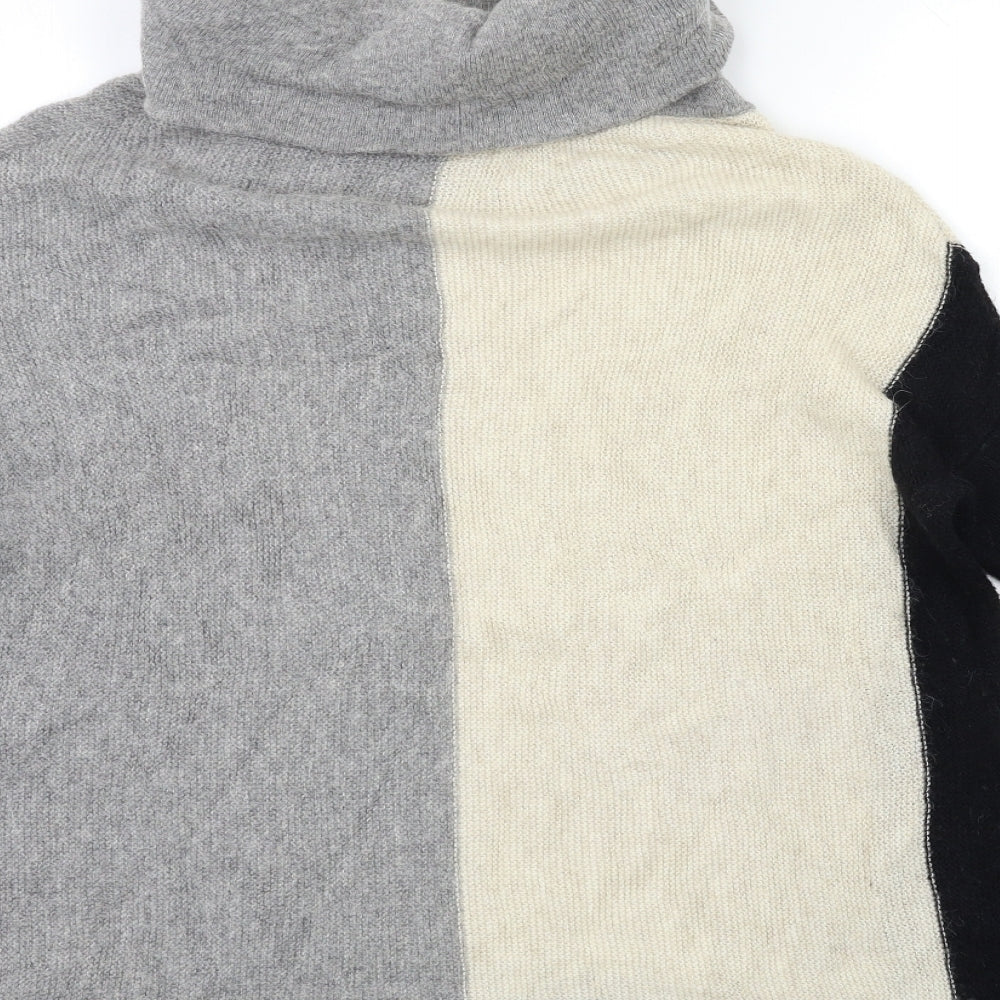 Paraphrase Womens Grey Knit Cardigan Jumper Size M