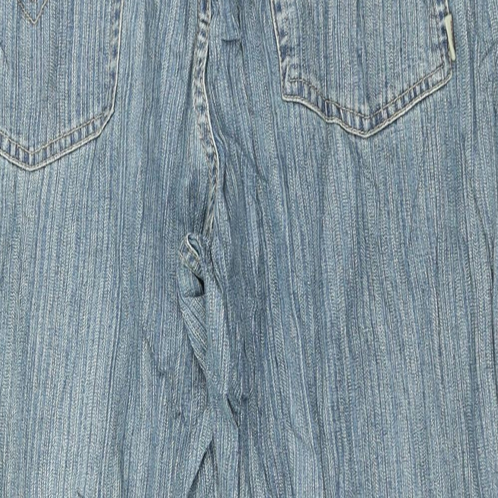 Plaza Womens Blue Denim Capri Jeans Size XL L21 in