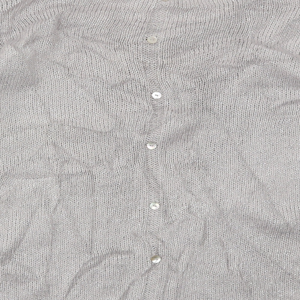 NEXT Womens Silver Pullover Jumper Size 14