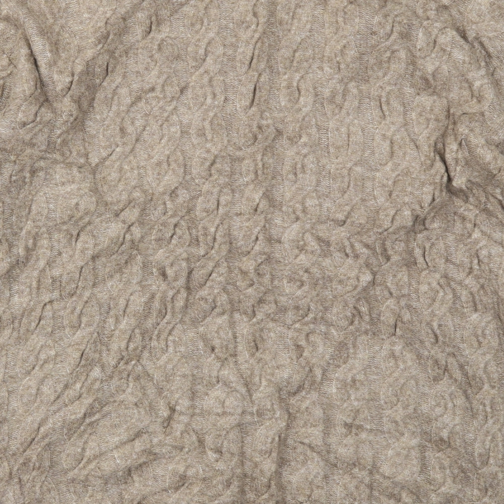 H&M Womens Beige Jumper Dress Size M