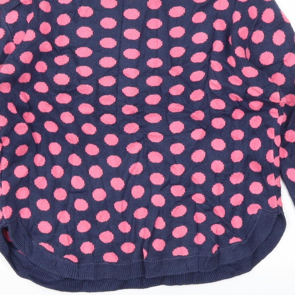Gap Girls Multicoloured Striped Pullover Jumper Size 12-13 Years