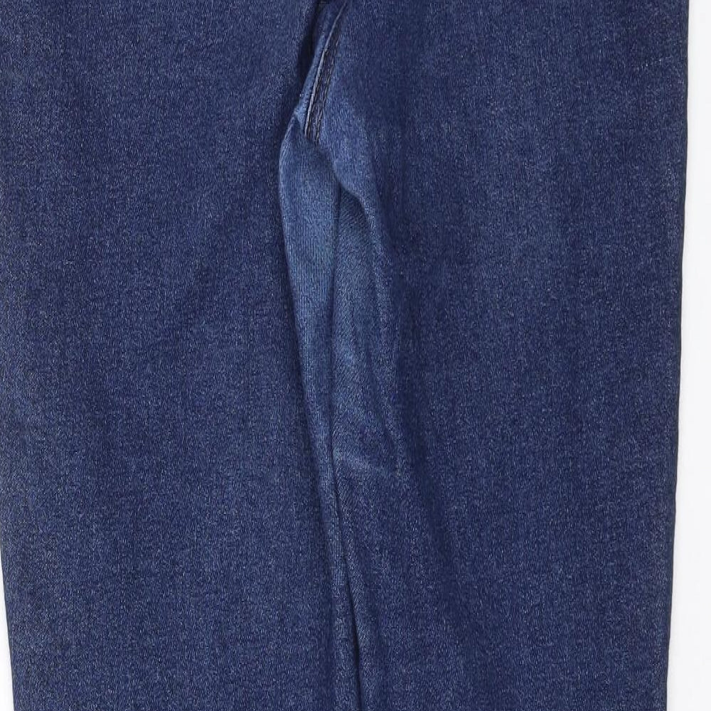 NEXT Womens Blue Denim Skinny Jeans Size 12 L28 in