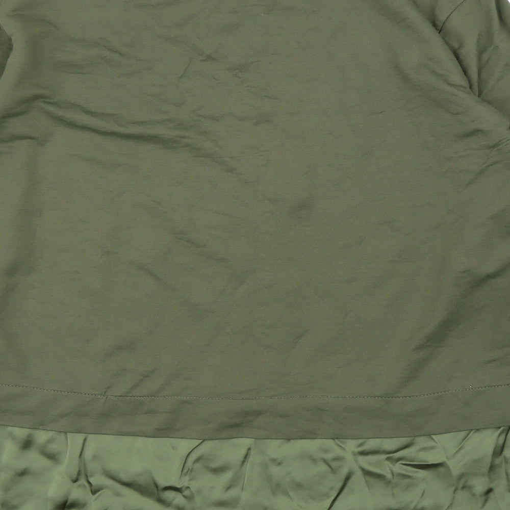 Find Womens Green Pullover Jumper Size L
