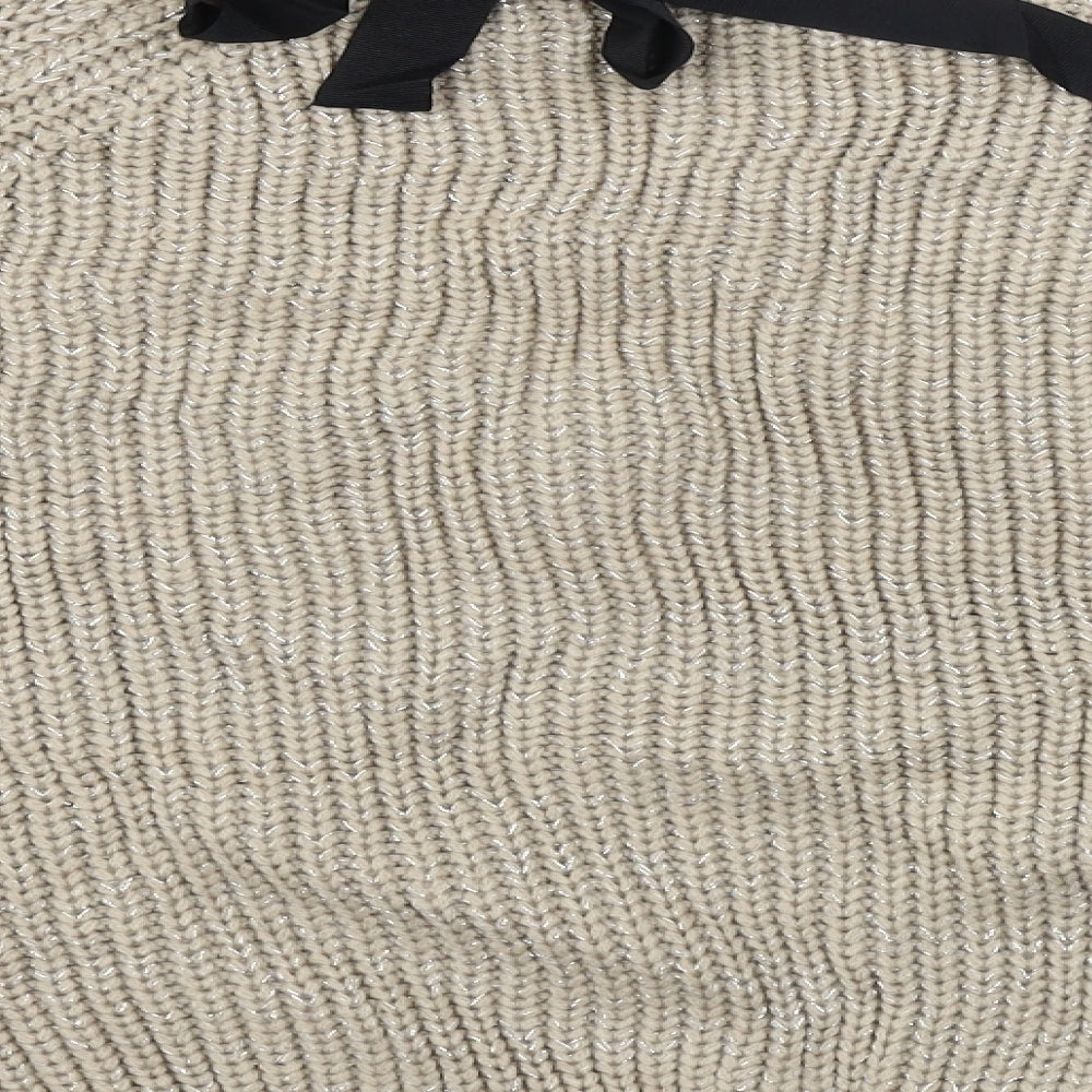 CAPSULE Womens Brown Pullover Jumper Size 16