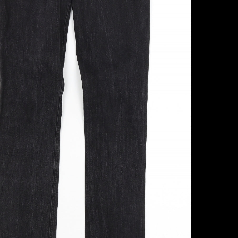 Review Womens Black Straight Jeans Size 32 in L31 in