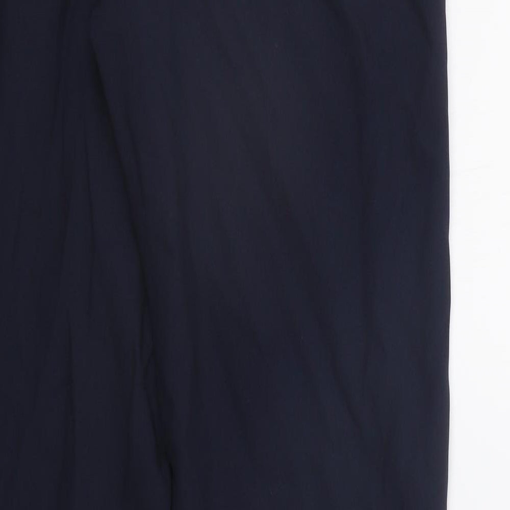 Marks and Spencer Womens Blue Trousers Size 8 L29 in