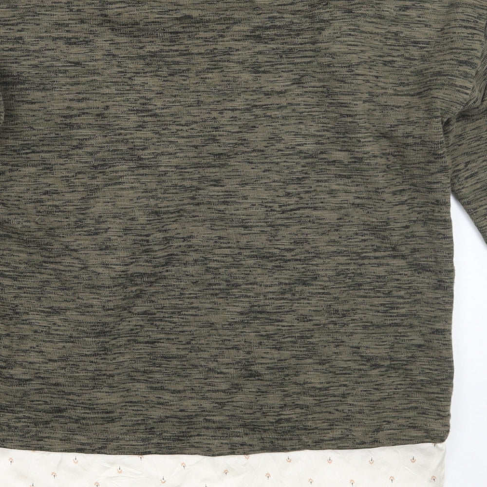 Marks and Spencer Womens Green Pullover Jumper Size 14