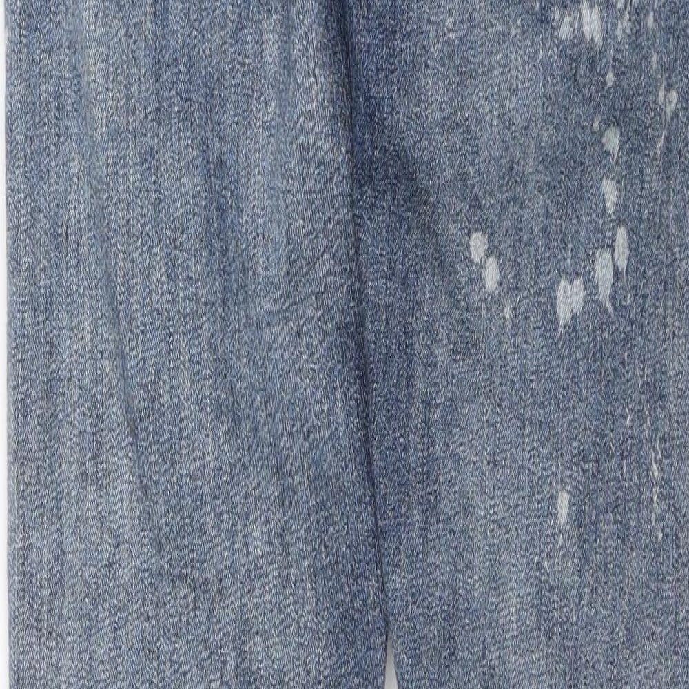 H&M Womens Blue Skinny Jeans Size 28 in L30 in