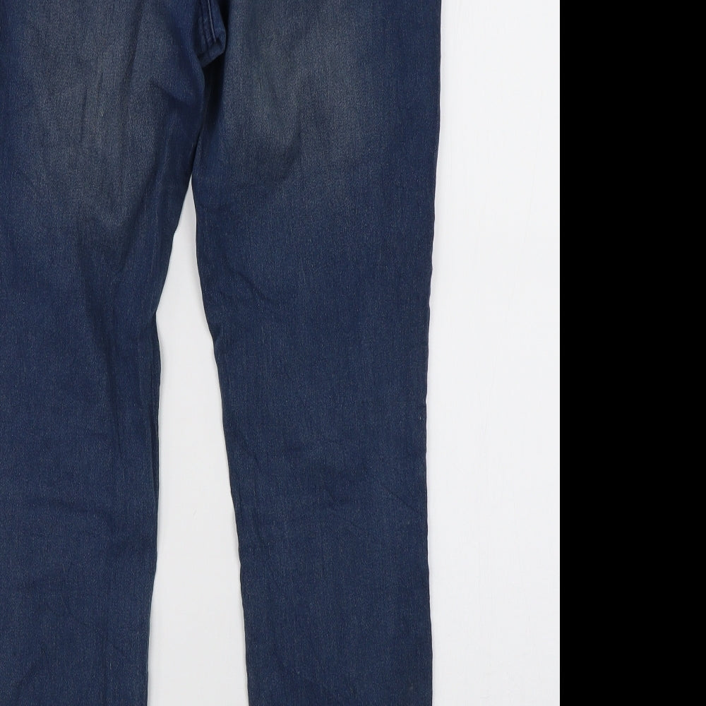 Beloved Womens Blue Denim Skinny Jeans Size 12 L28 in