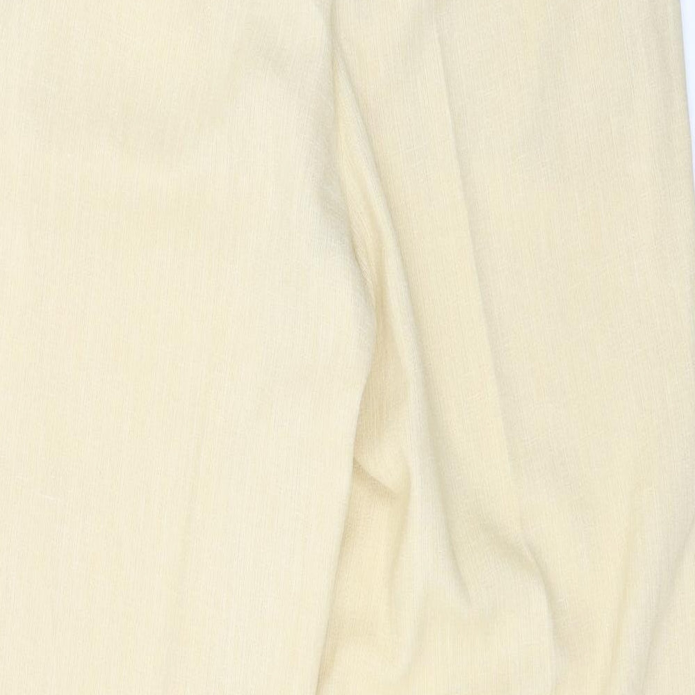alcina Womens Beige Trousers Size 14 L28 in