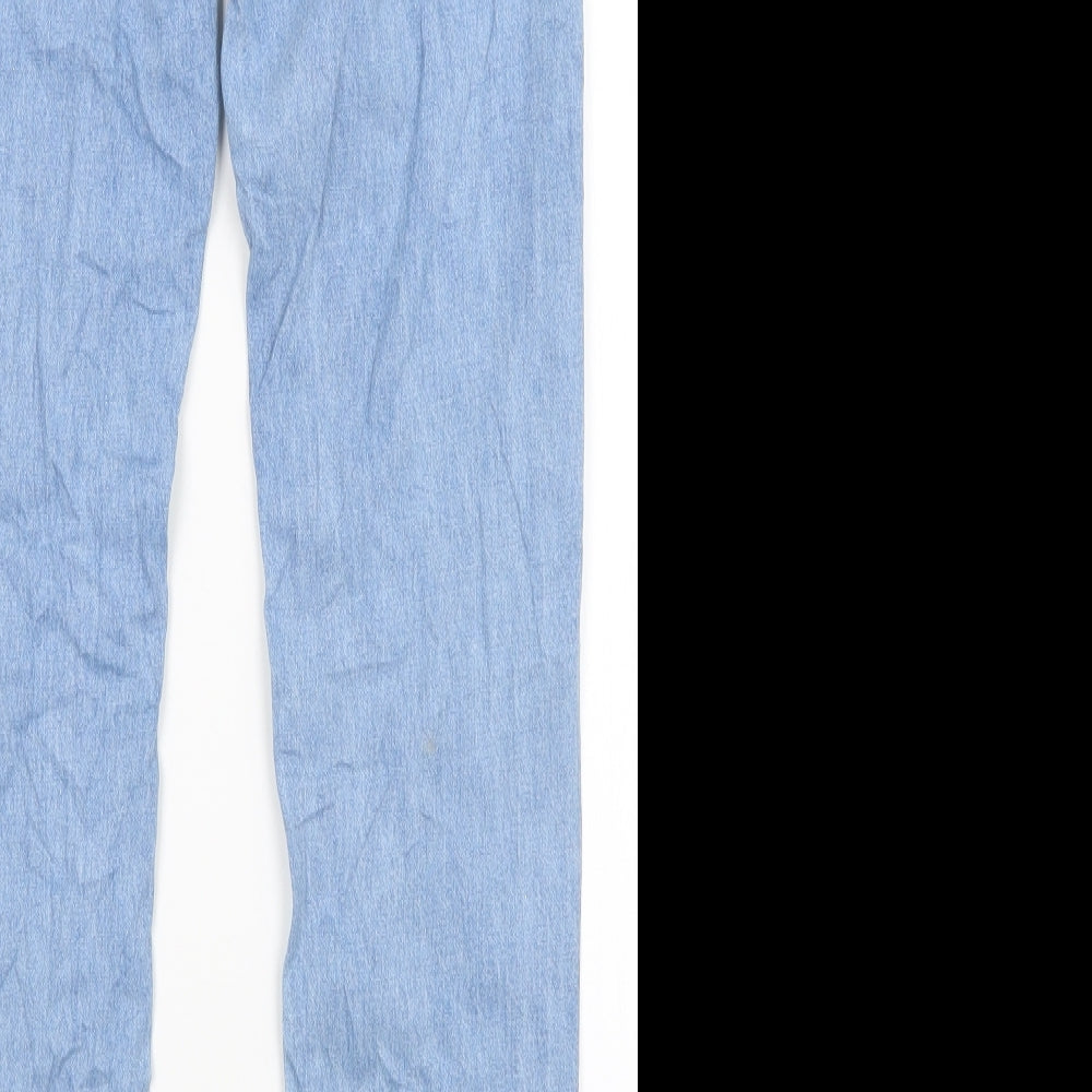 Preworn Womens Blue Straight Jeans Size 28 in L26 in