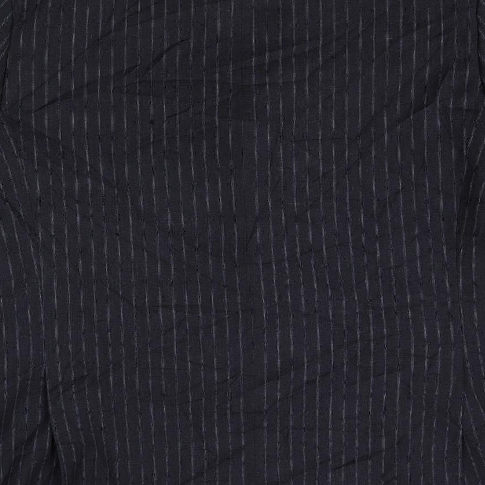 M&S Mens Grey Striped Jacket Blazer