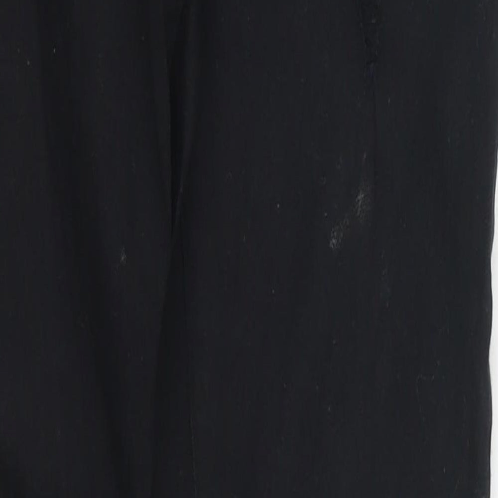 Denim Co Girls Black Denim Skinny Jeans Size 11-12 Years - Distressed Look