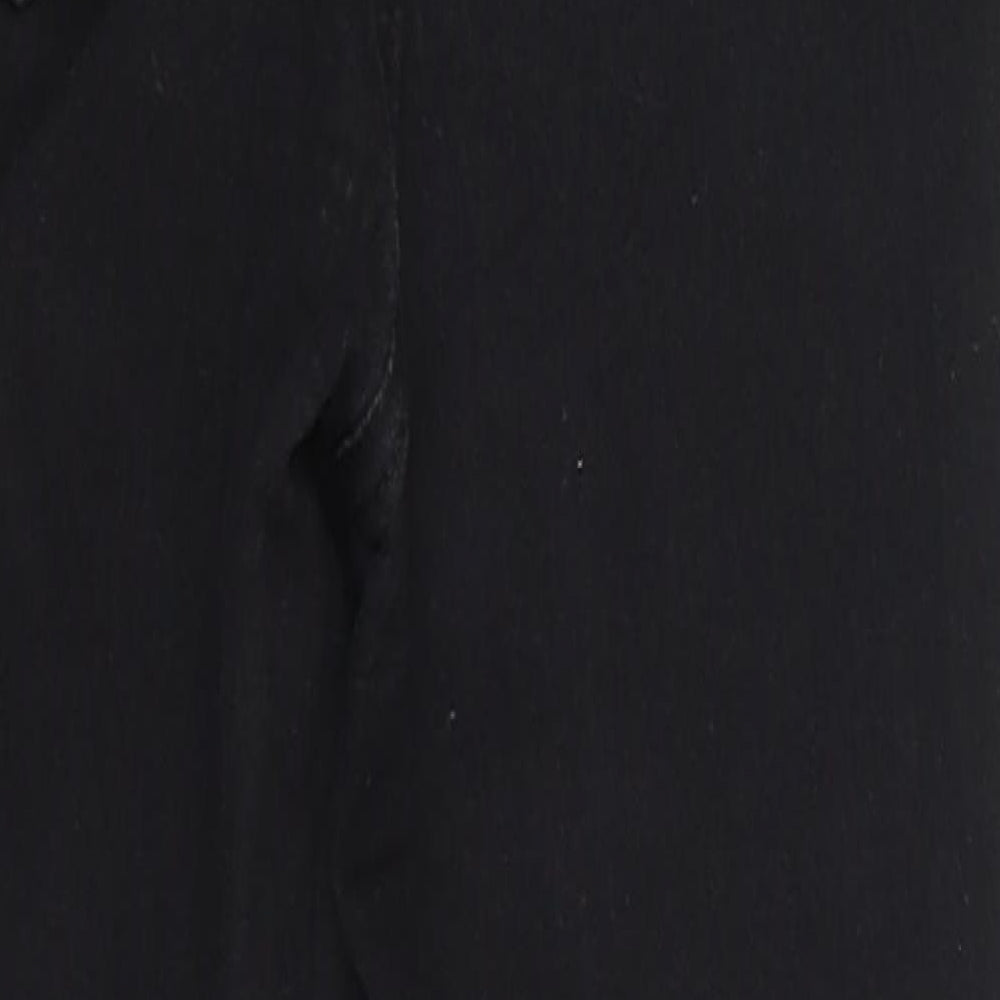 COLLUSION Womens Black Denim Skinny Jeans Size 25 in L25 in