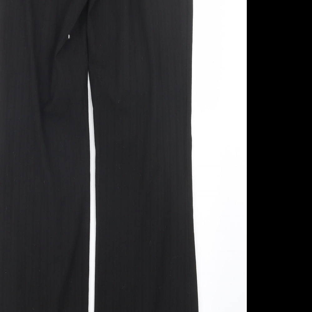 River Island Womens Black Trousers Size 31 in L32 in