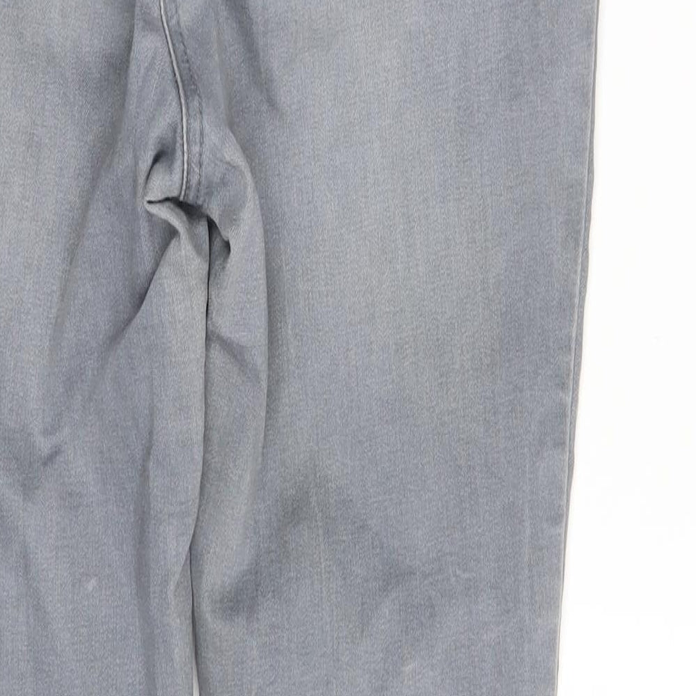 TU Womens Grey Denim Skinny Jeans Size 12 L26 in