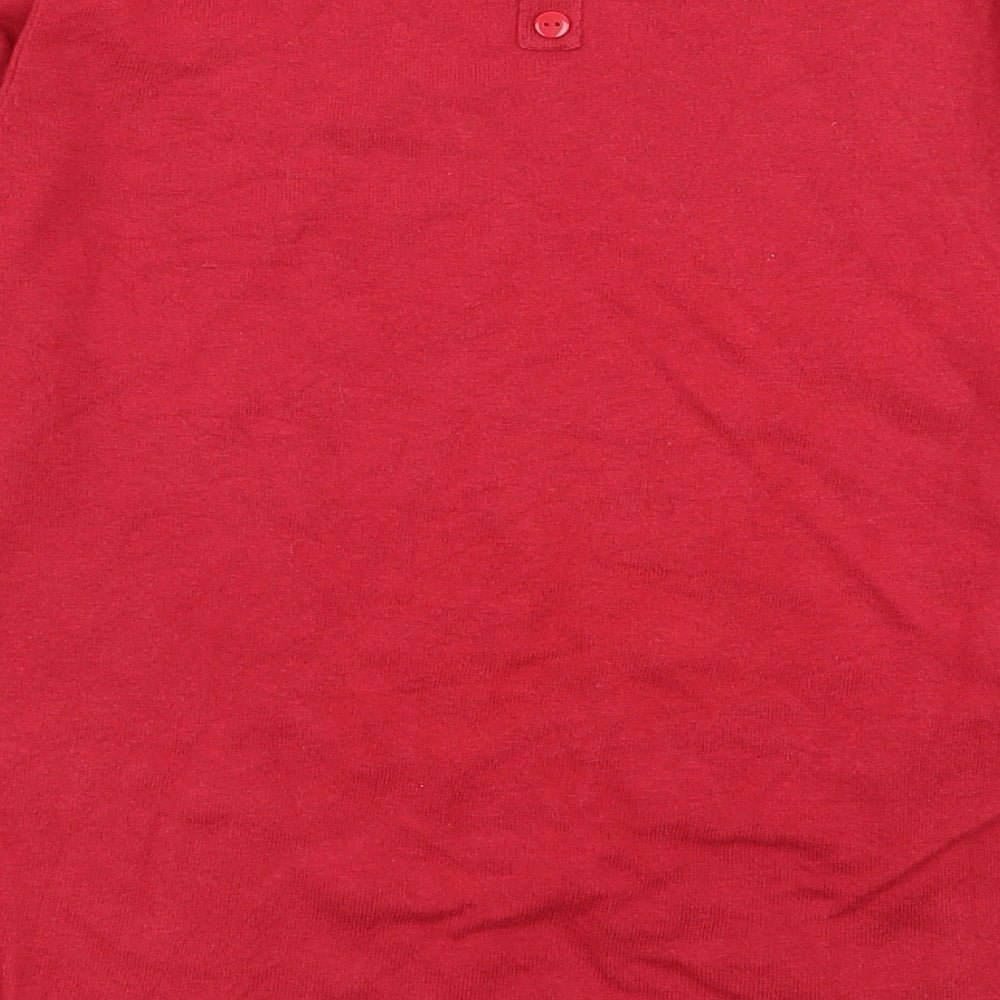 NEXT Womens Red Pullover Jumper Size 10