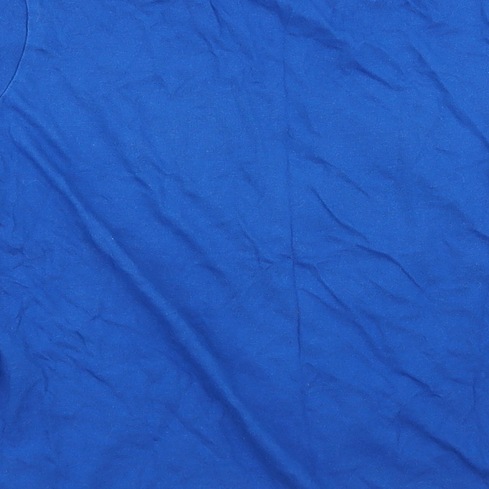 Asda George Boys Blue Geometric Basic T-Shirt Size 9-10 Years - playstation