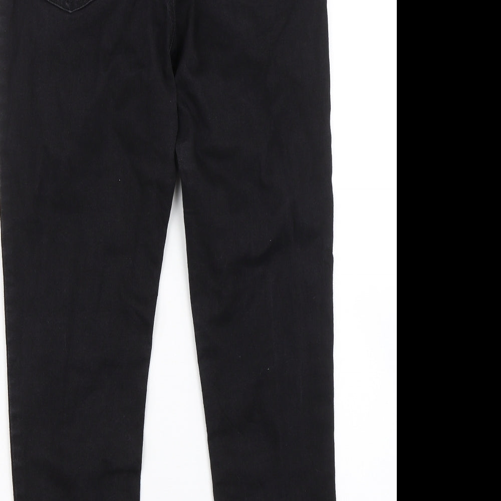 Preworn Womens Black Denim Jegging Jeans Size S L23 in