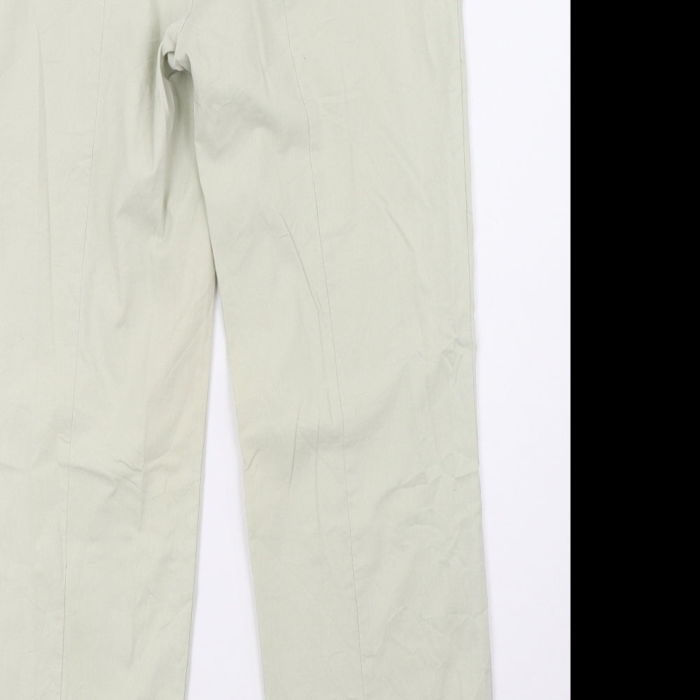ponte vecchio Womens Green Trousers Size 14 L30 in