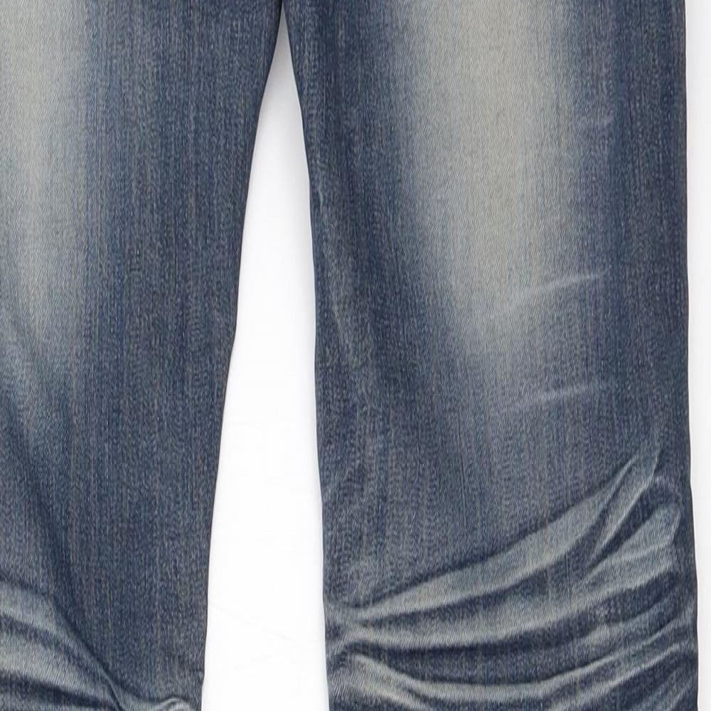 Redseven Womens Blue Denim Straight Jeans Size 29 in L32 in
