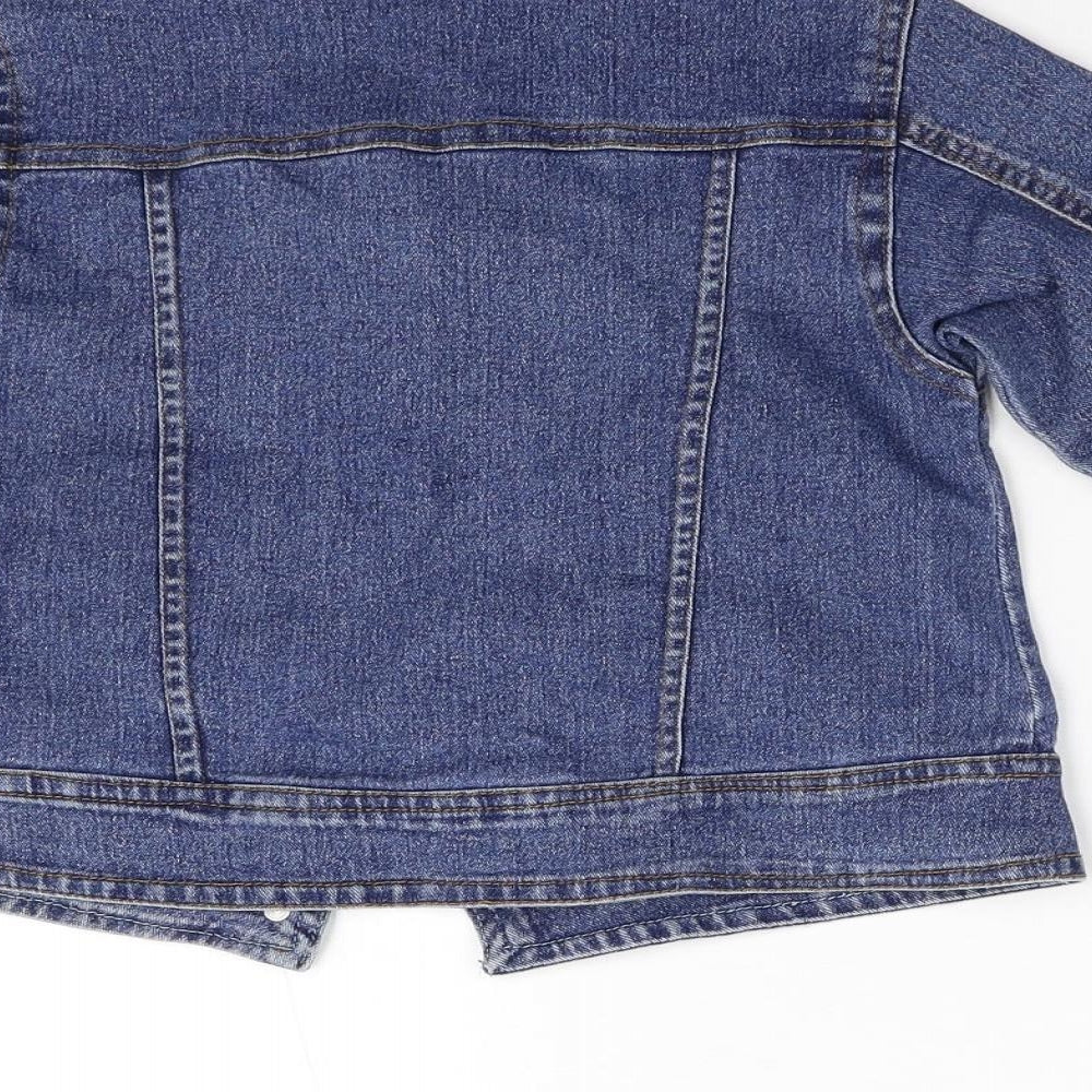 Prosken Girls Blue Denim Jacket Size 5 Years