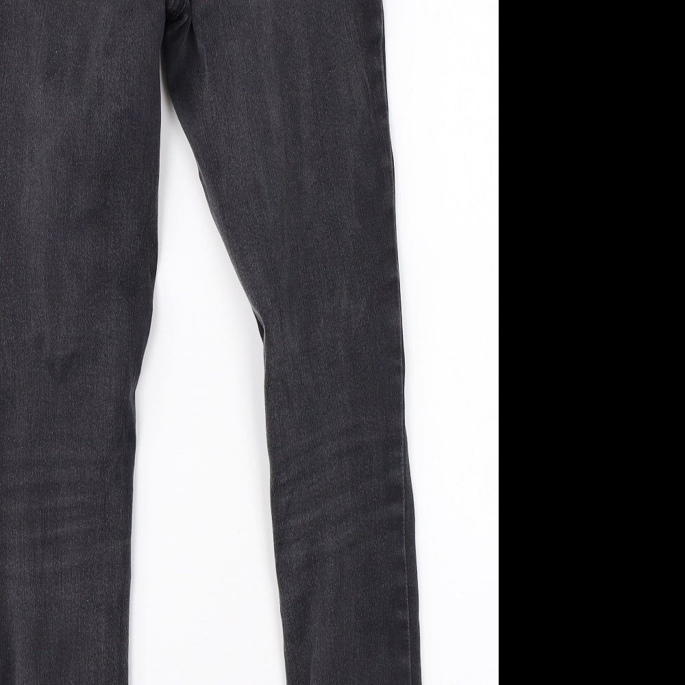 TU Womens Black Denim Skinny Jeans Size 8 L26 in