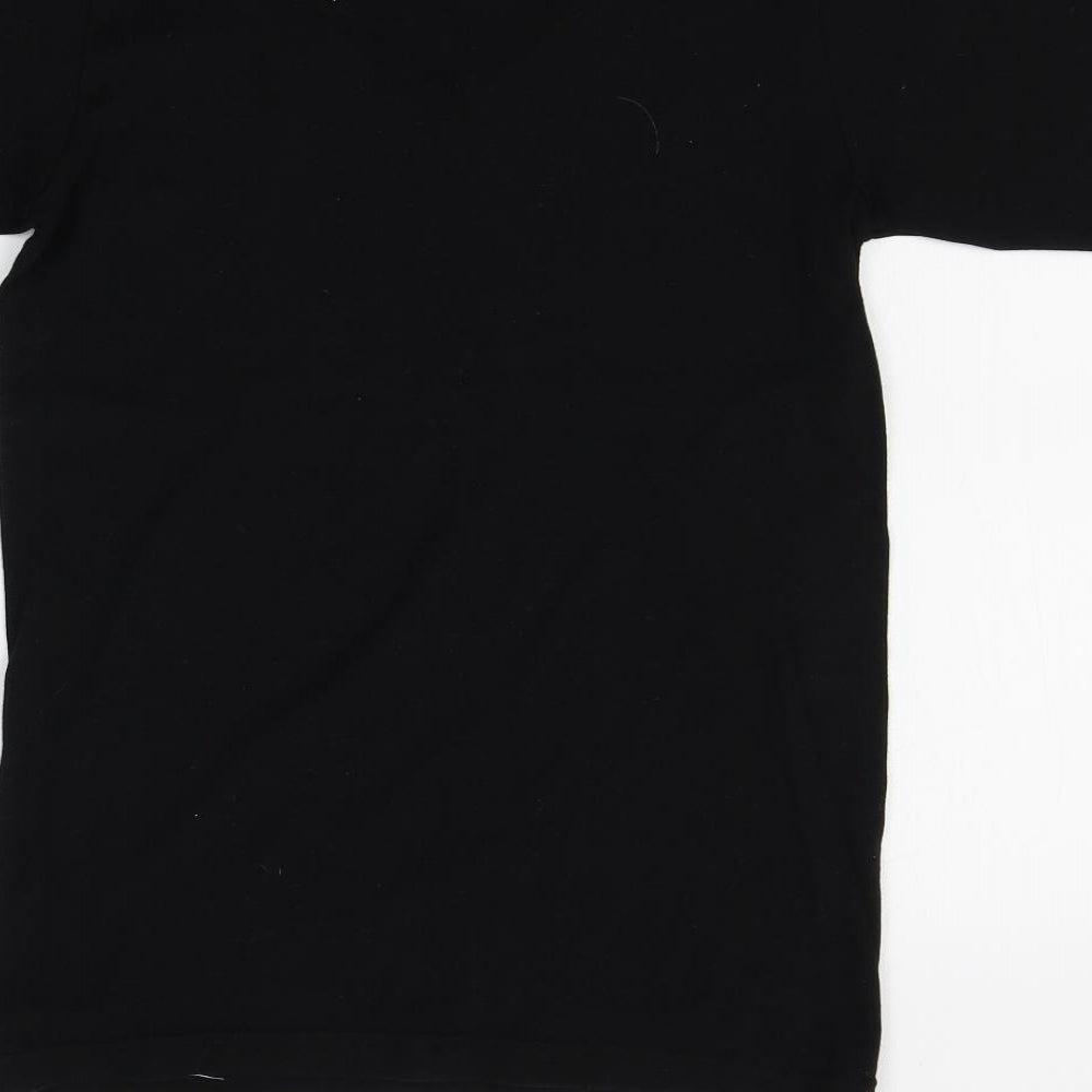 la marquise Womens Black Nightshirt Size 14