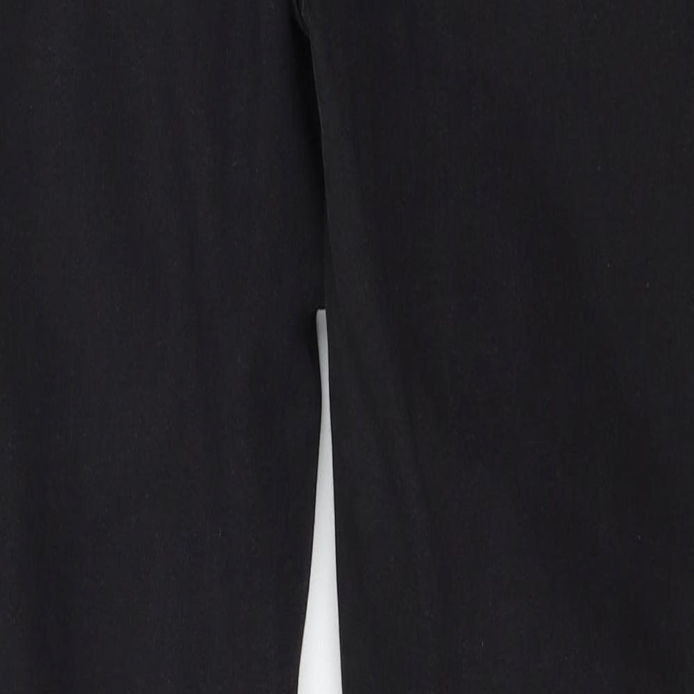 ASOS Womens Black Denim Skinny Jeans Size 10 L27 in
