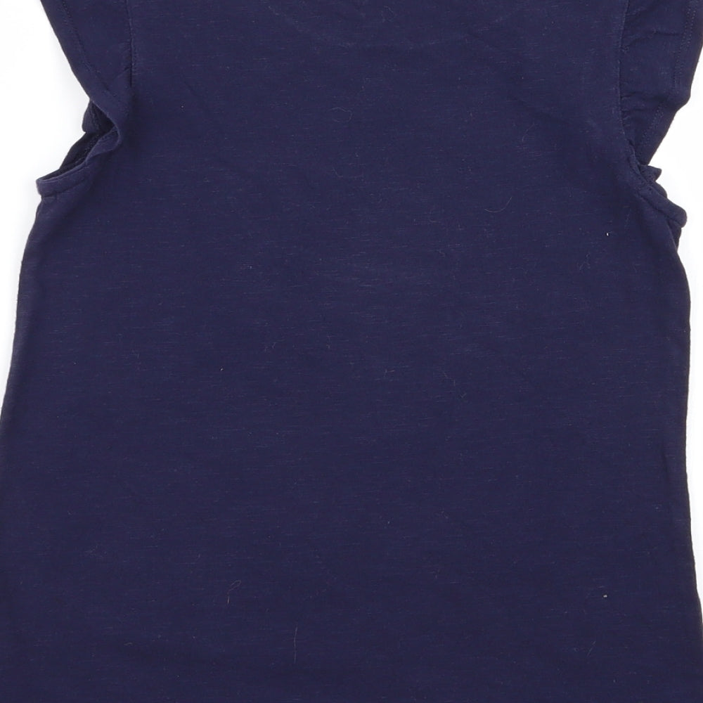 Gap Girls Blue Basic T-Shirt Size S
