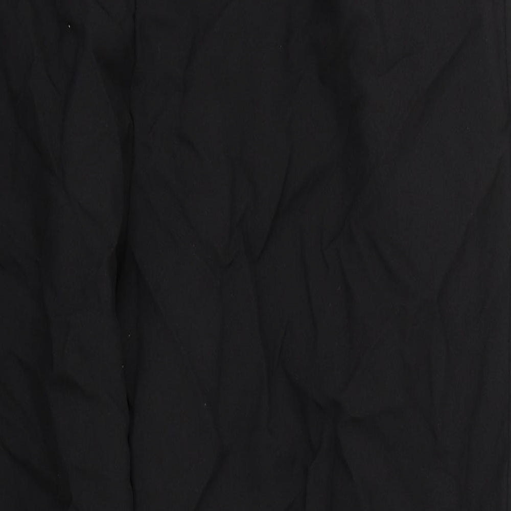 22 Womens Black Trousers Size S L20.5 in