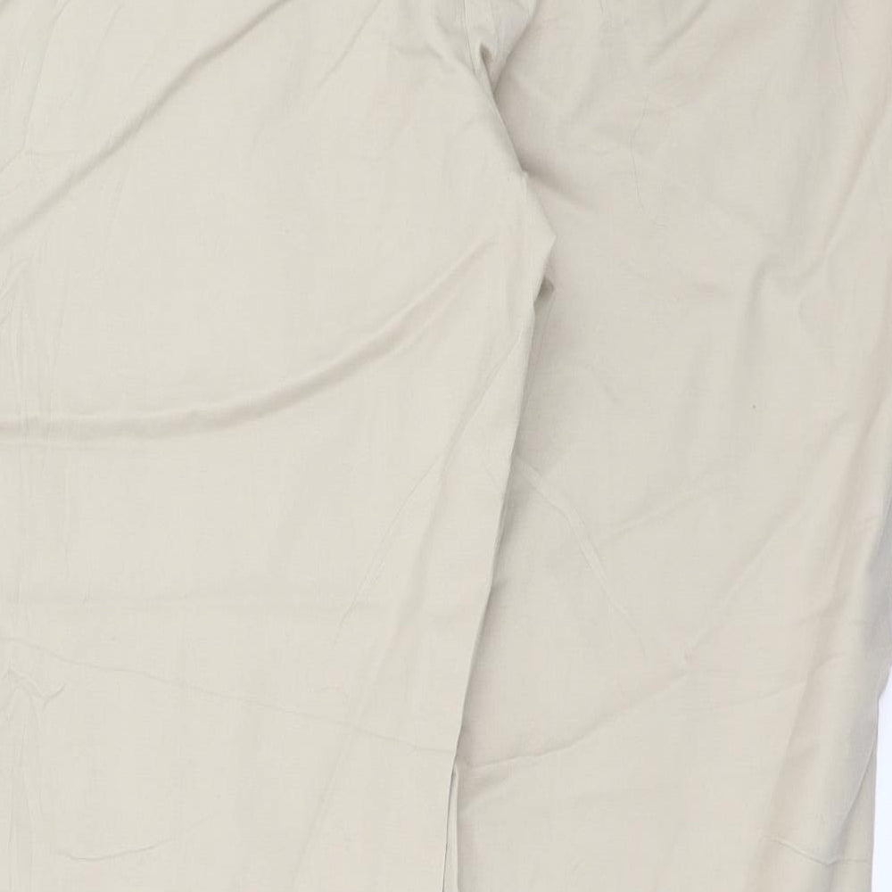 Warehouse Womens Beige Trousers Size 18 L26 in
