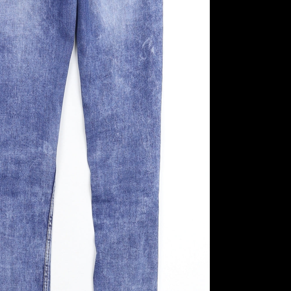 Sinsay Womens Blue Denim Skinny Jeans Size 28 in L26 in