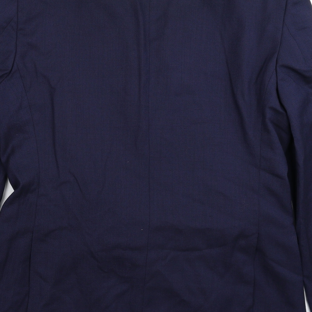 Marks and Spencer Mens Blue Jacket Suit Jacket Size 40