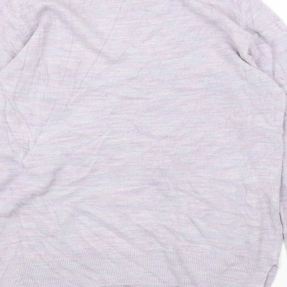 M&S Womens Purple Pullover Jumper Size 12