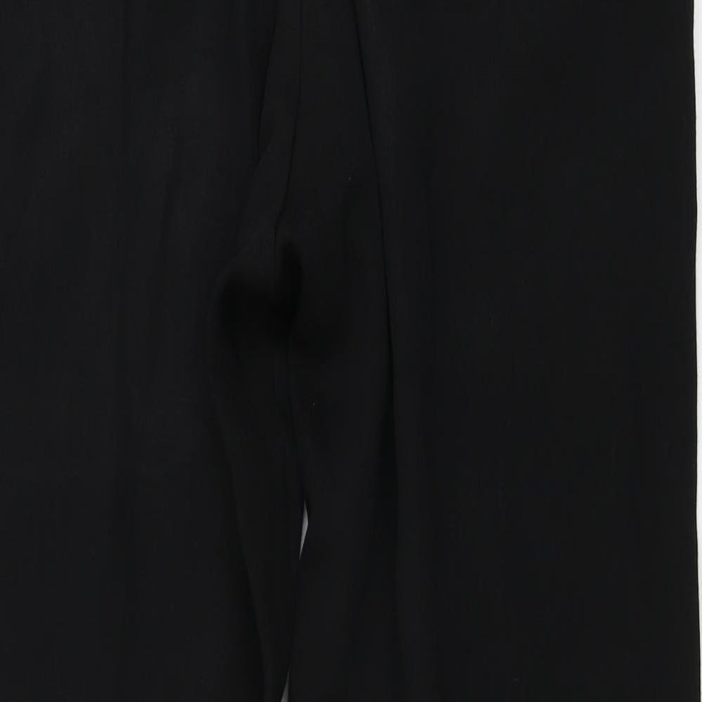 Preworn Mens Black Trousers Size 32 in L26 in