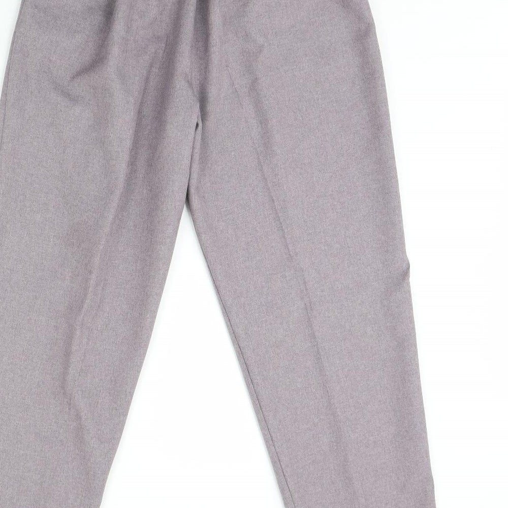 Preworn Womens Purple Trousers Size 16 L30 in