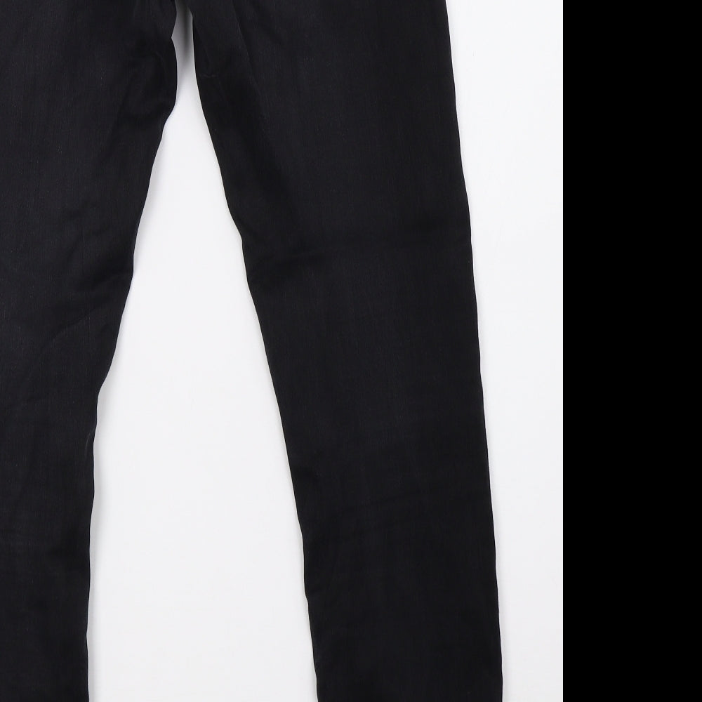 paper & stitch Womens Black Denim Skinny Jeans Size 10 L30 in