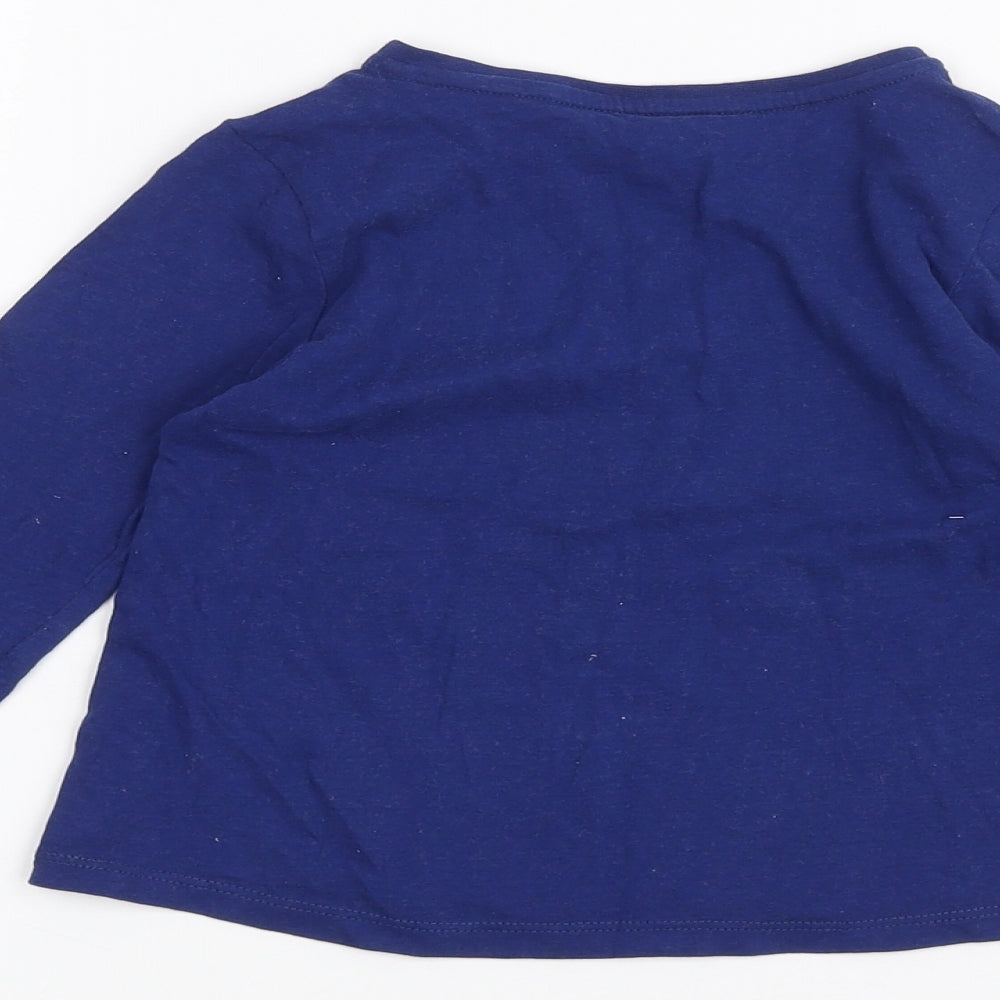 TU Boys Blue Basic T-Shirt Size 3-4 Years
