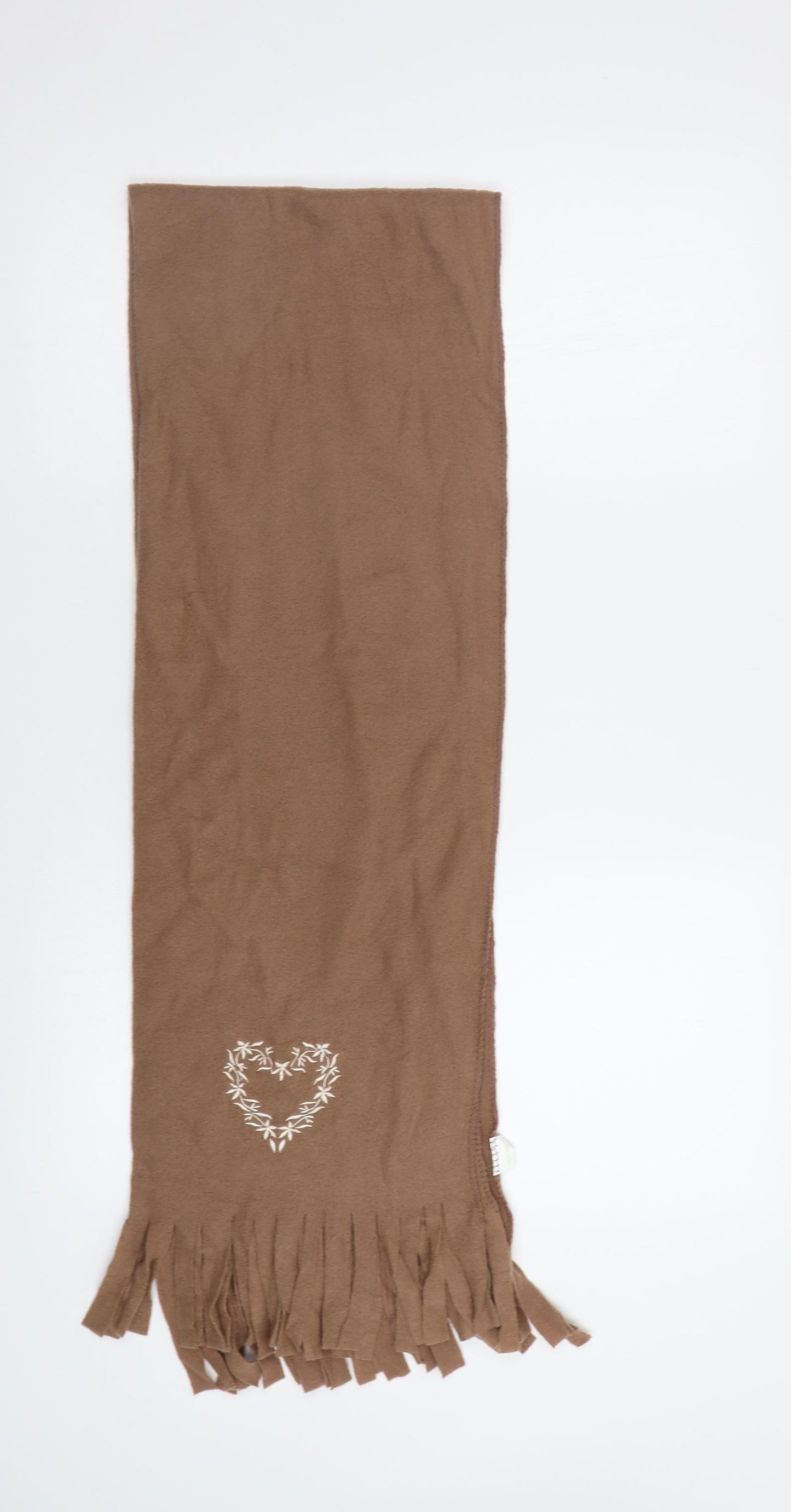 Linvosges Womens Brown Floral Scarf