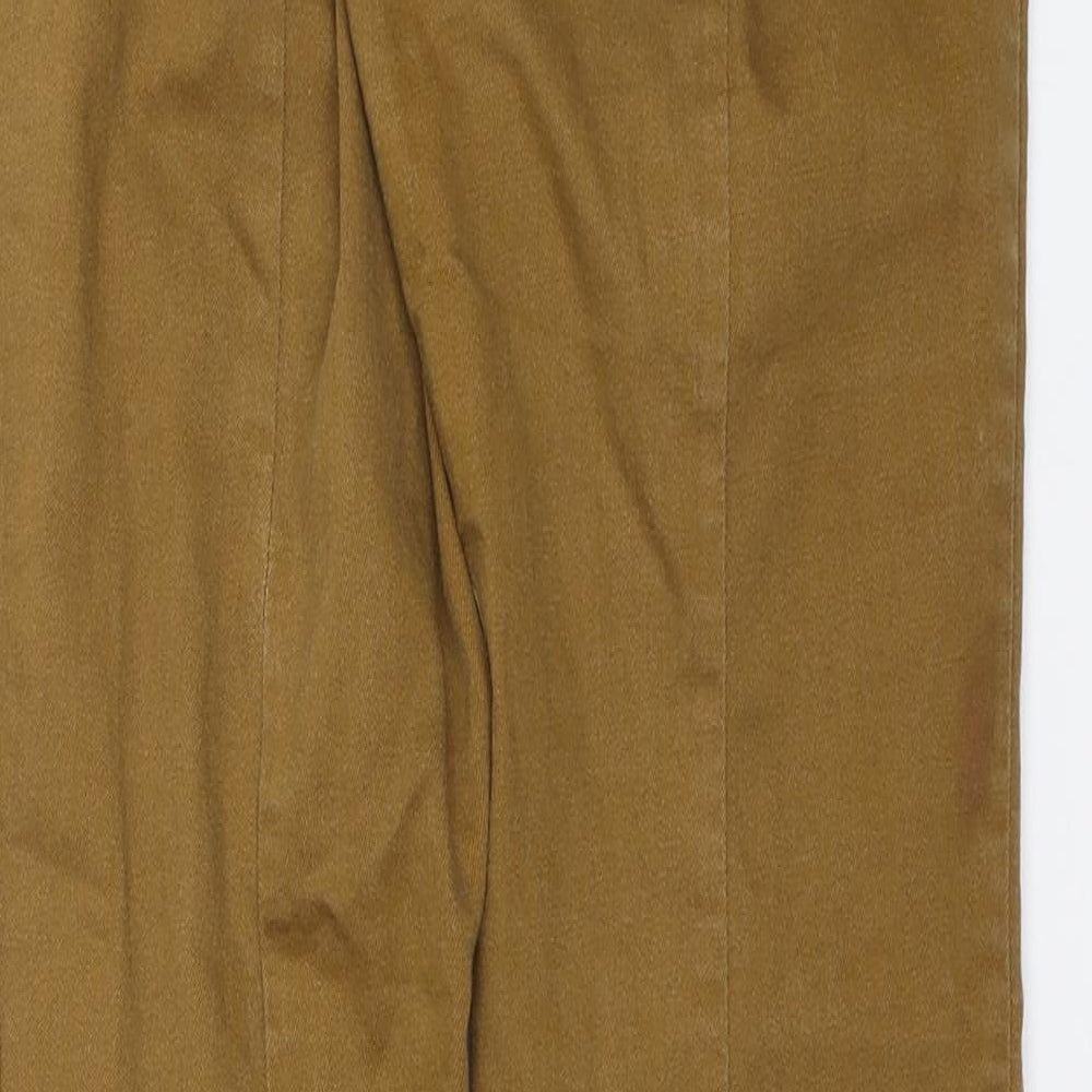 H&M Womens Brown Jegging Trousers Size 8 L27 in