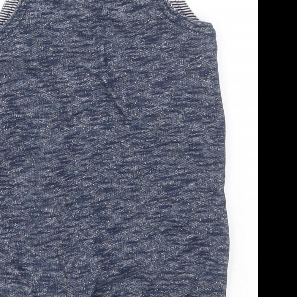 George Boys Blue Romper One-Piece Size 3-6 Months