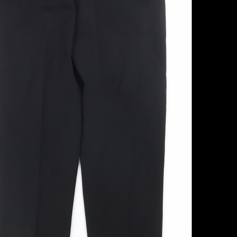 Sarah Hamilton Womens Black Trousers Size 12 L27 in