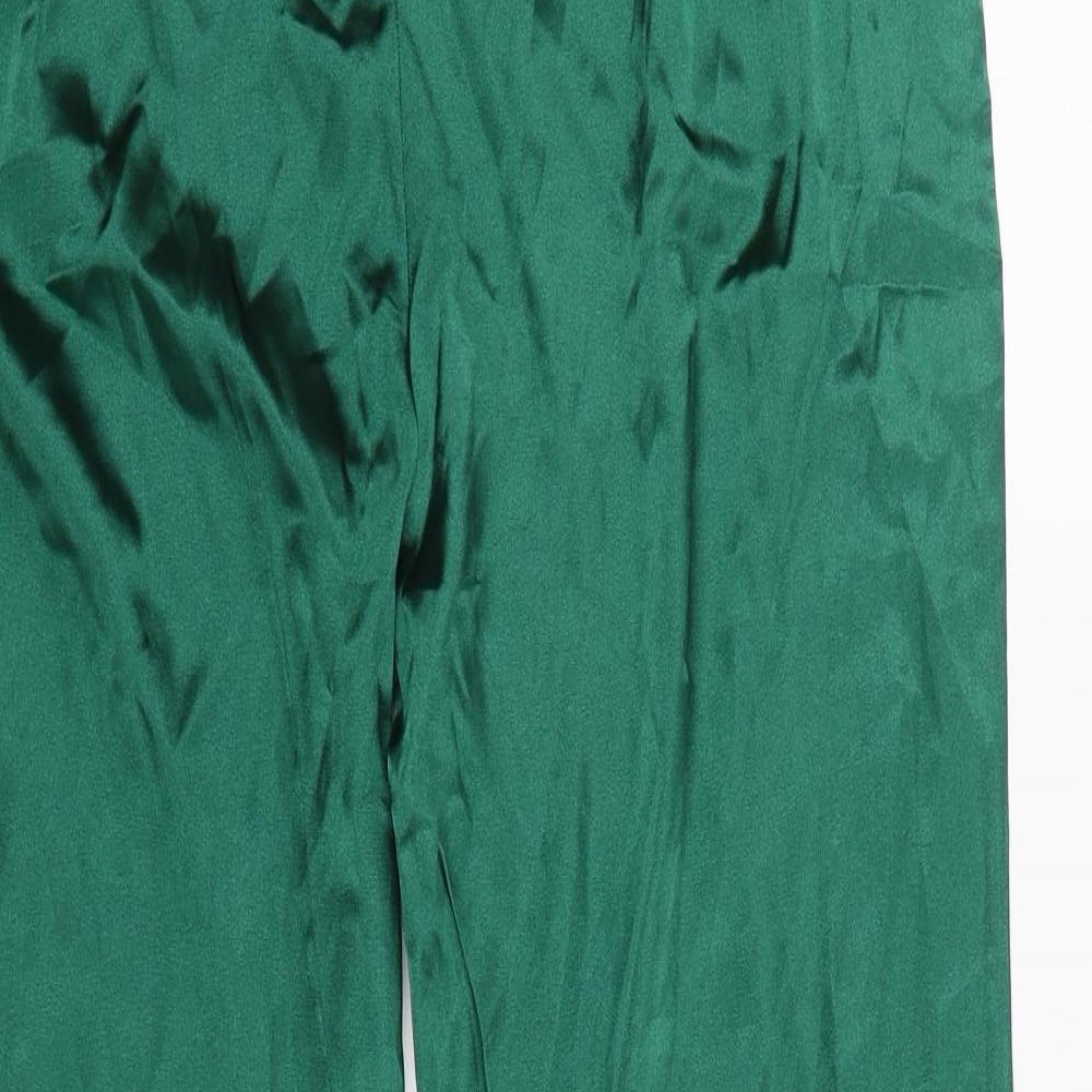 Shien Womens Green Trousers Size M L28.5 in