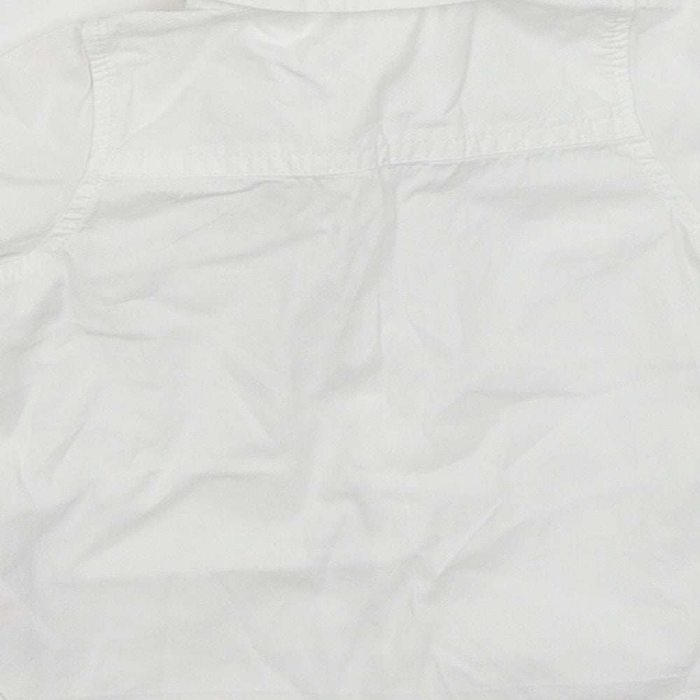 F&F Baby White Basic Button-Up Size 3-6 Months