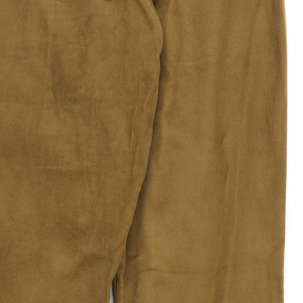 M&S Mens Brown Carpenter Trousers Size 34 in L31 in