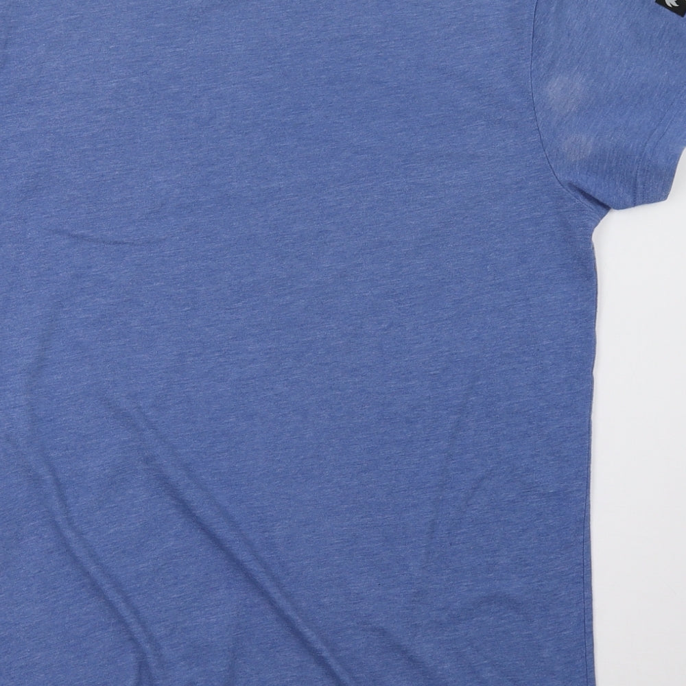 Trainerspotter Mens Blue T-Shirt Size M