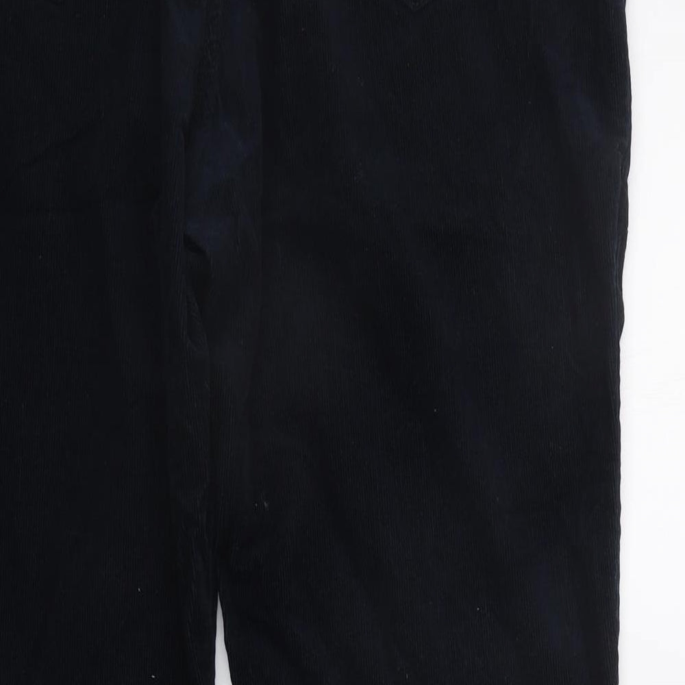 Marks and Spencer Womens Blue Trousers Size 18 L24 in